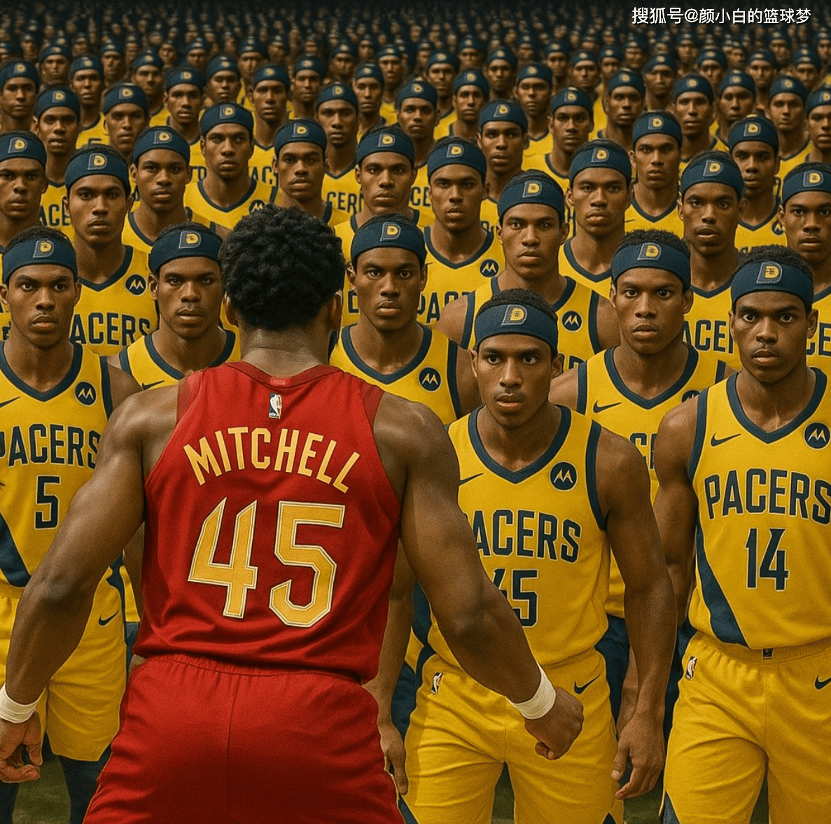 步行者爆冷南韩男篮，萨姆·米切尔送出助攻的简单介绍