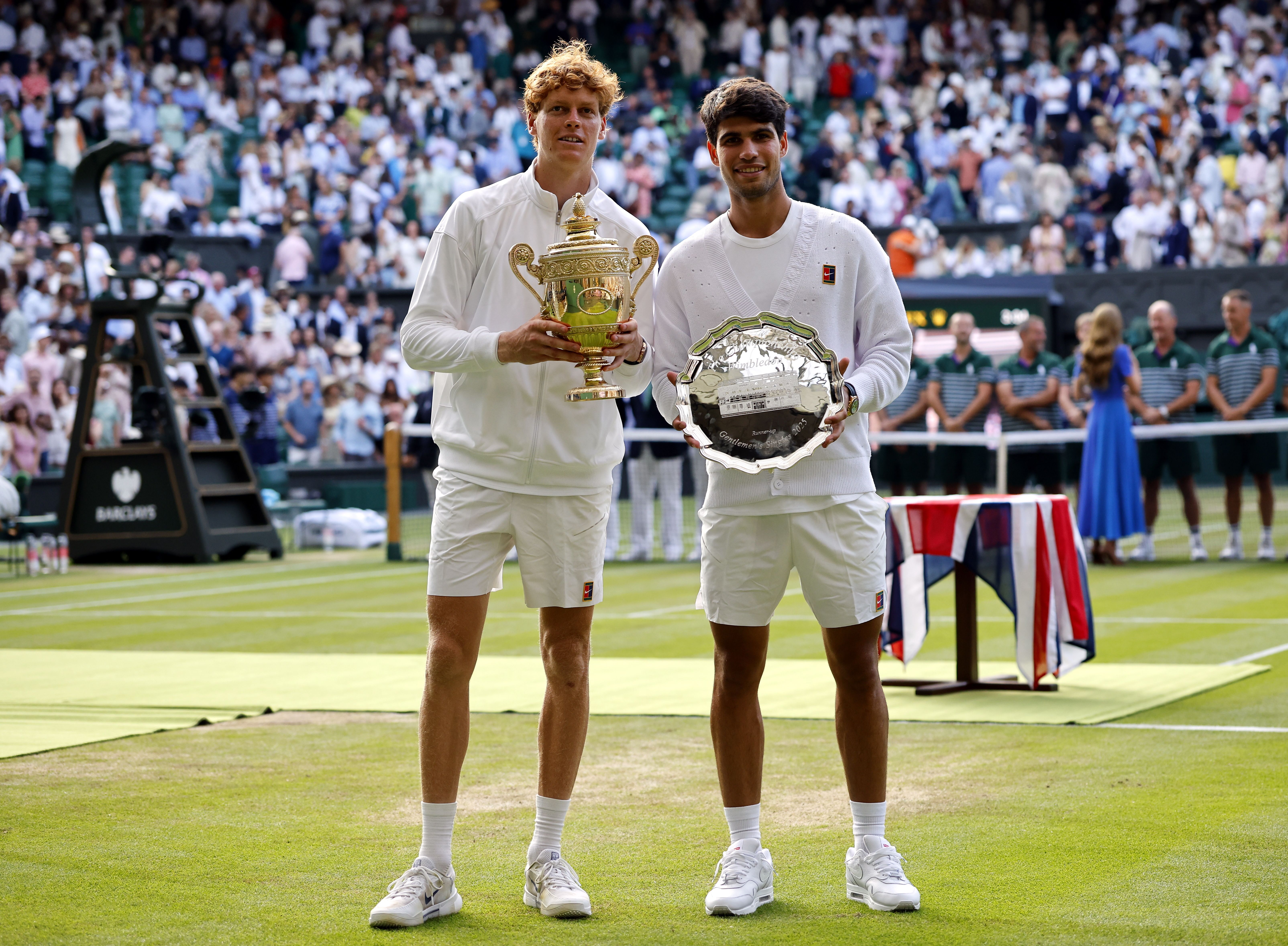 温网完胜美网，辛纳状态火热