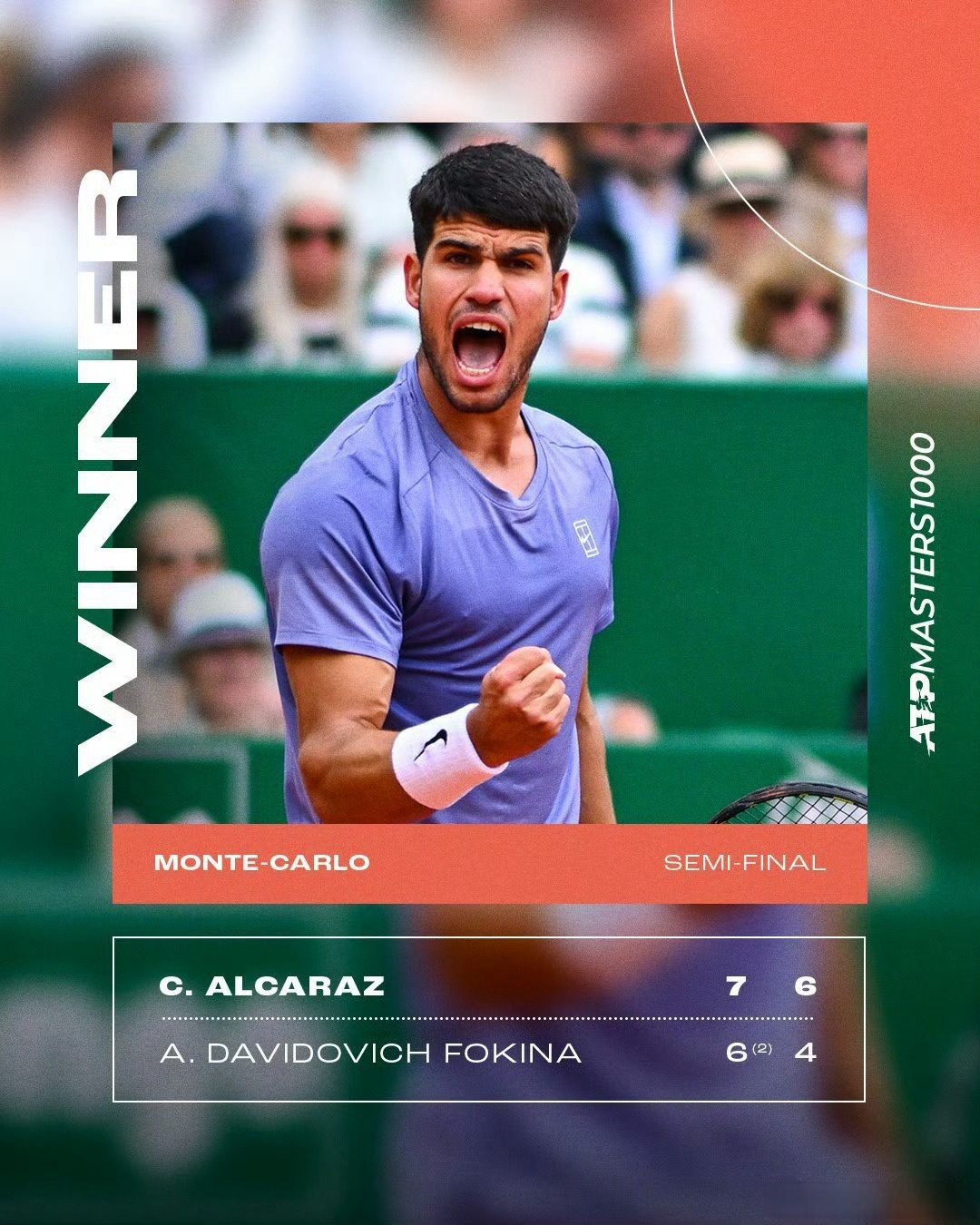 蒙特卡洛大师赛翻盘ATP总决赛，蒂姆惊艳四座的简单介绍